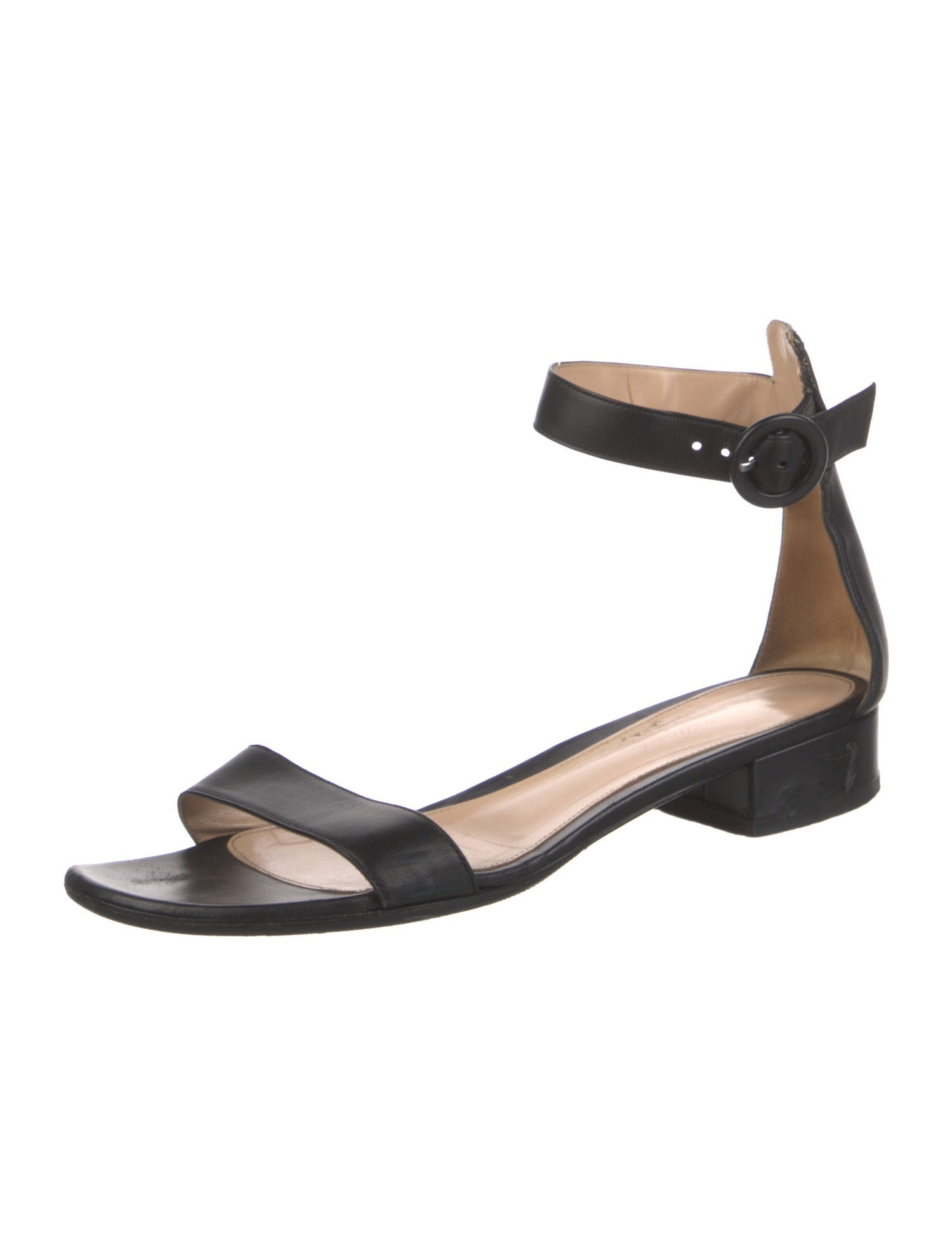 Gianvito Rossi Leather Sandals